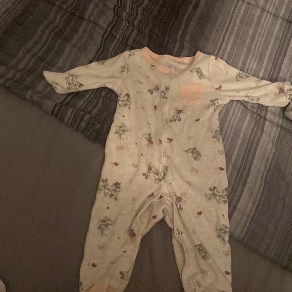 Disney Minnie Pajama onesie